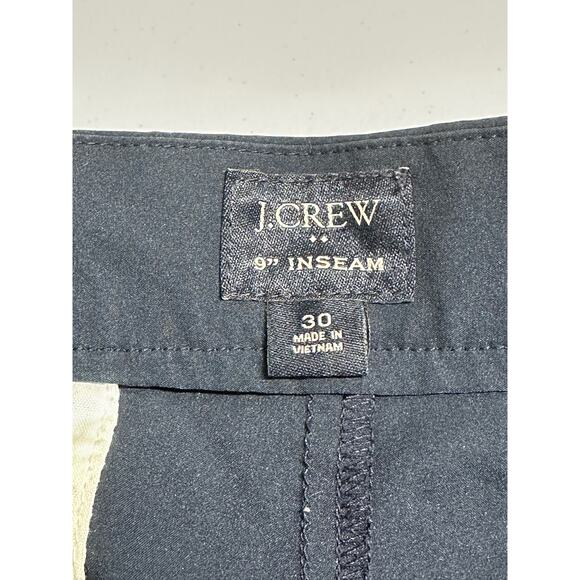 J Crew Shorts Mens 30 Navy Tech Performance Moisture Wicking Golf Stretch Preppy - Picture 3 of 9